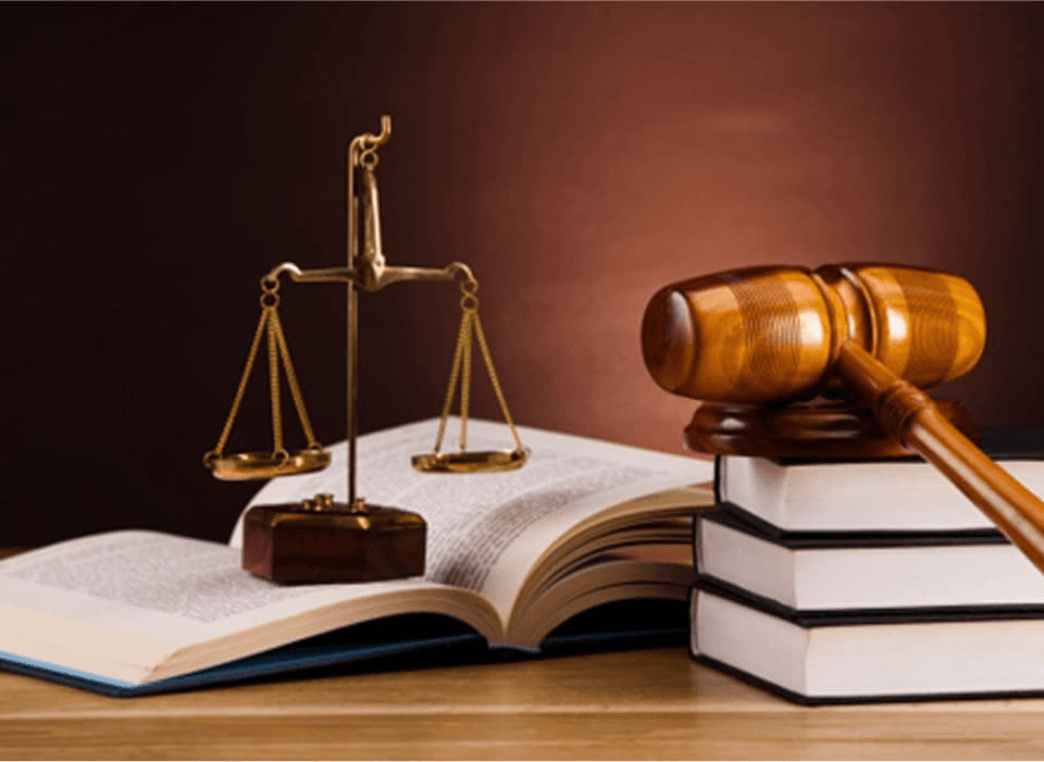 Legal Books and Gavel